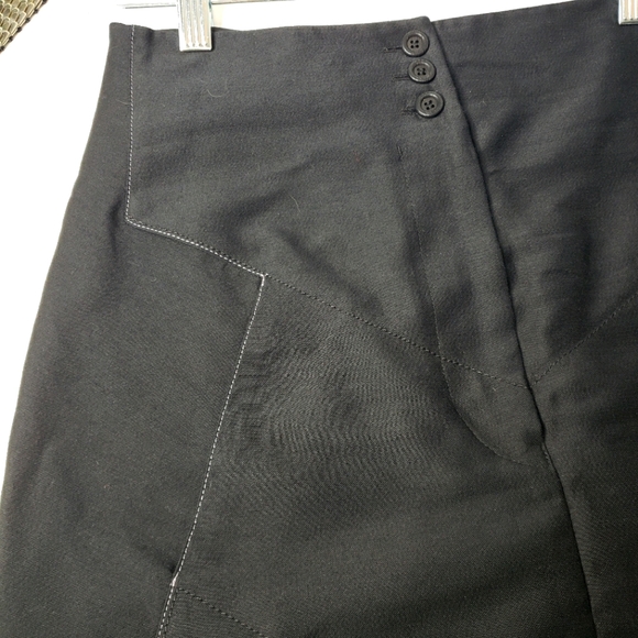 Marithe et Francois Girbaud Designer Structured Pockets Uber Rare Unique Skirt - Picture 11 of 16